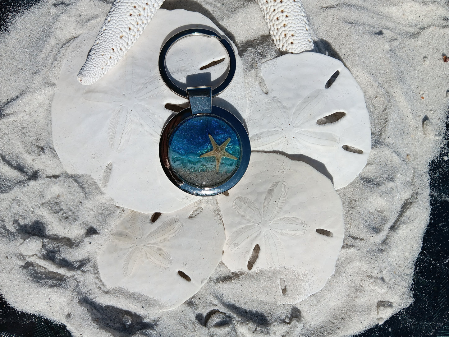 Beach keychain