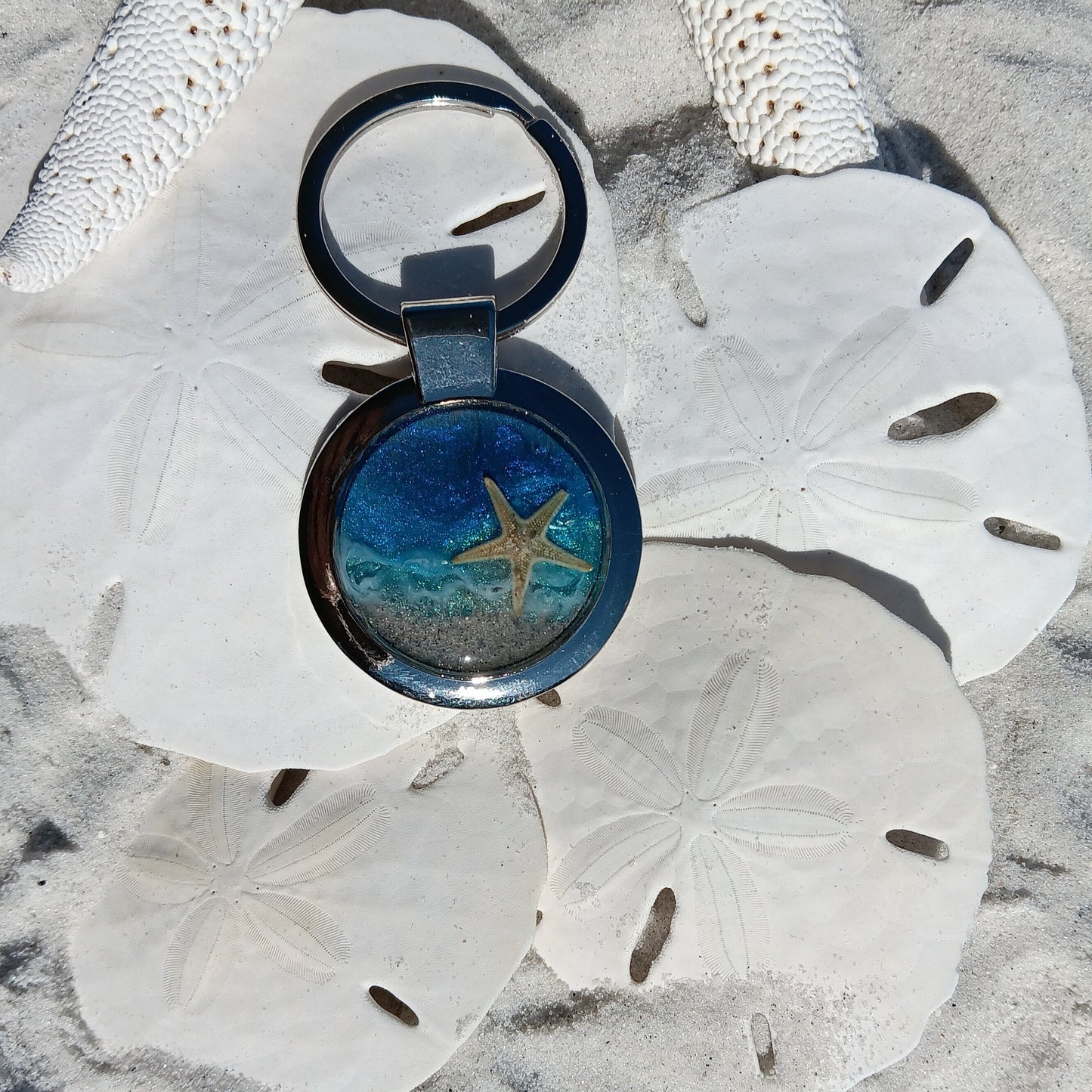 Beach keychain