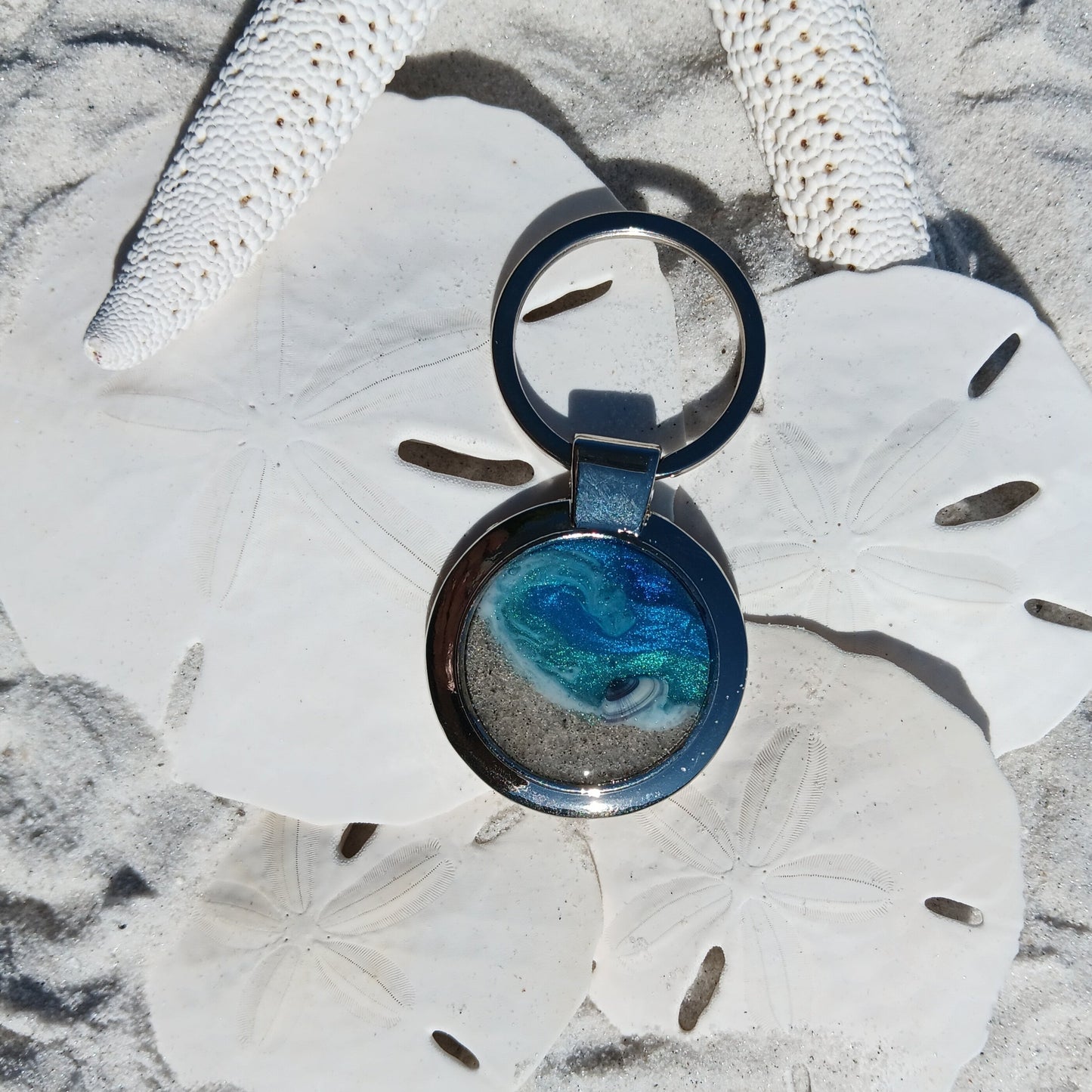 Beach keychain