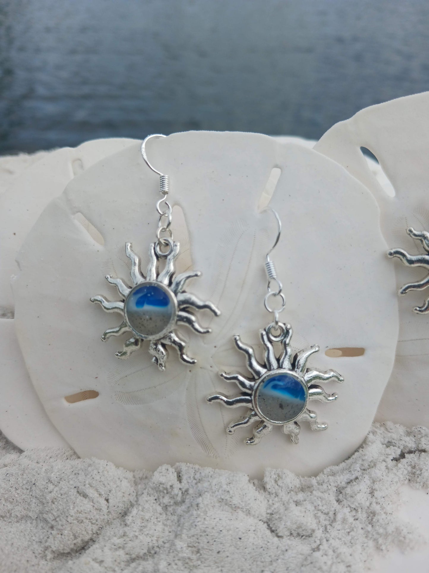 Sun earrings