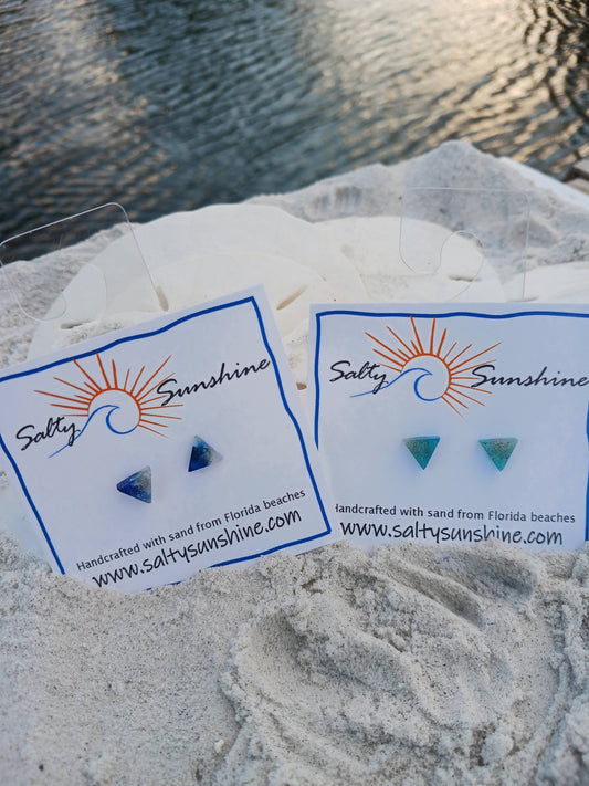 Triangle stud Earrings