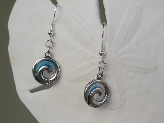 Wave earrings